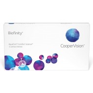 COOPER VISION Biofinity Μηνιαίοι Σφαιρικοί 3Pack
